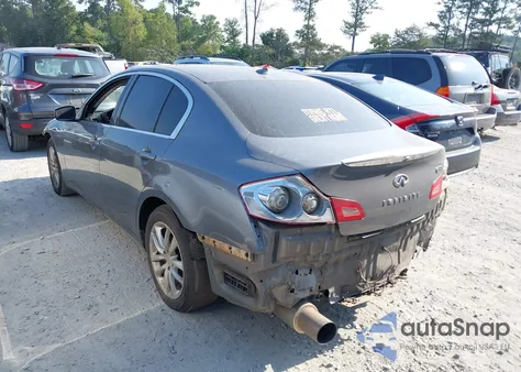 2011 Infiniti G37 Journey from USA, damaged, VIN JN1CV6APXBM505149